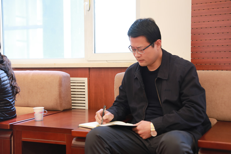 市教育局党组副书记,副局长杜平莅临我校调研教育教学工作-张家口市第