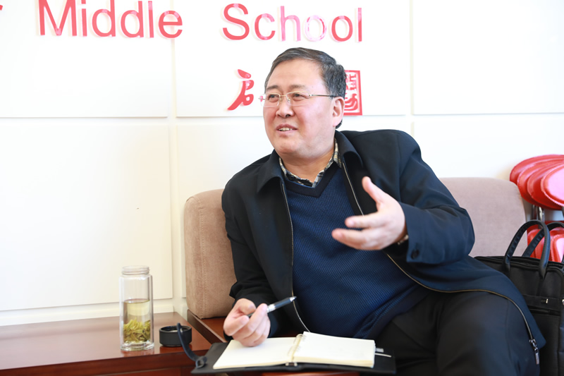 市教育局党组副书记,副局长杜平莅临我校调研教育教学工作-张家口市第